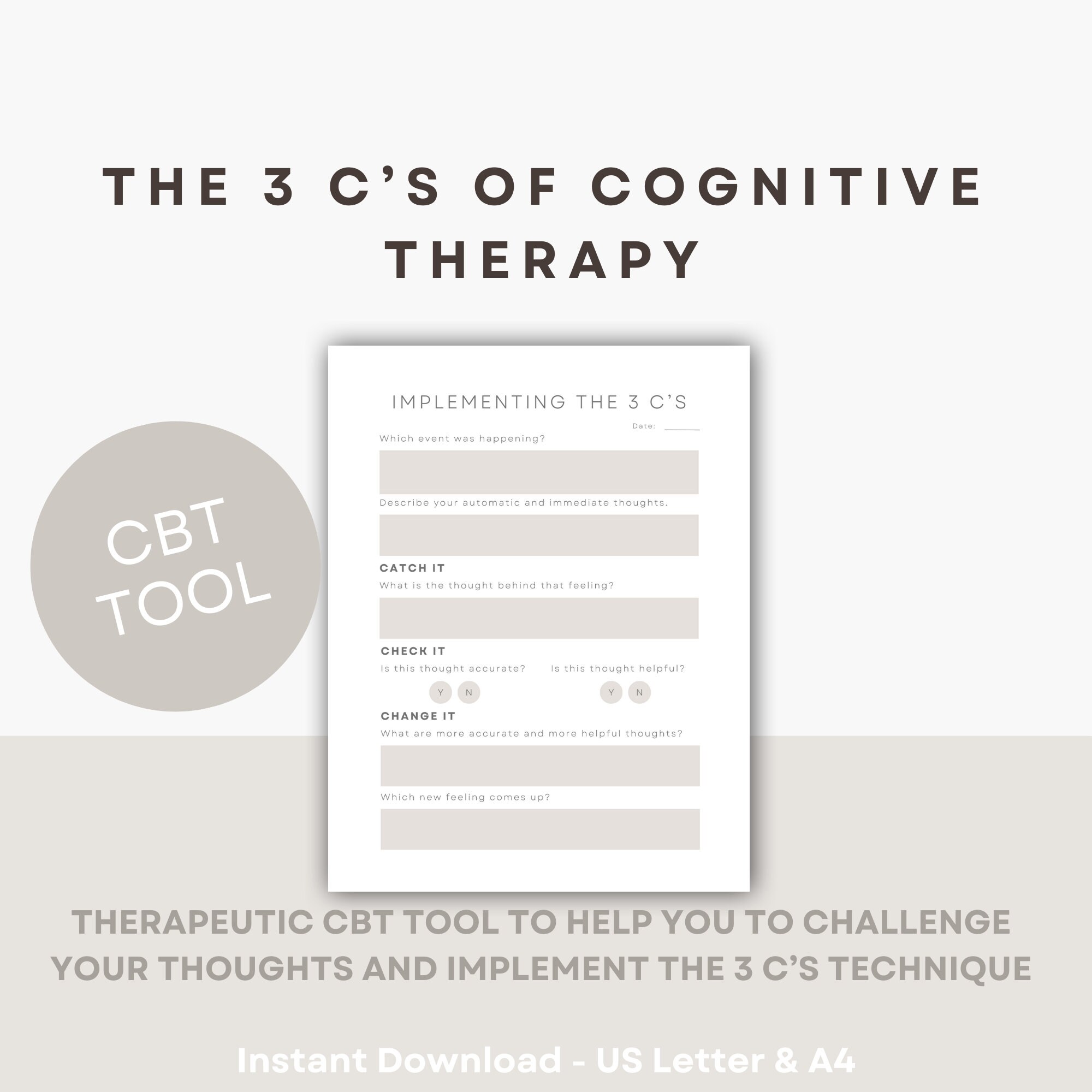 健康・医学 KEY WORDS CBT CBT Cheat Sheet, Cognitive Behavioral Therapy Cheat Sheet