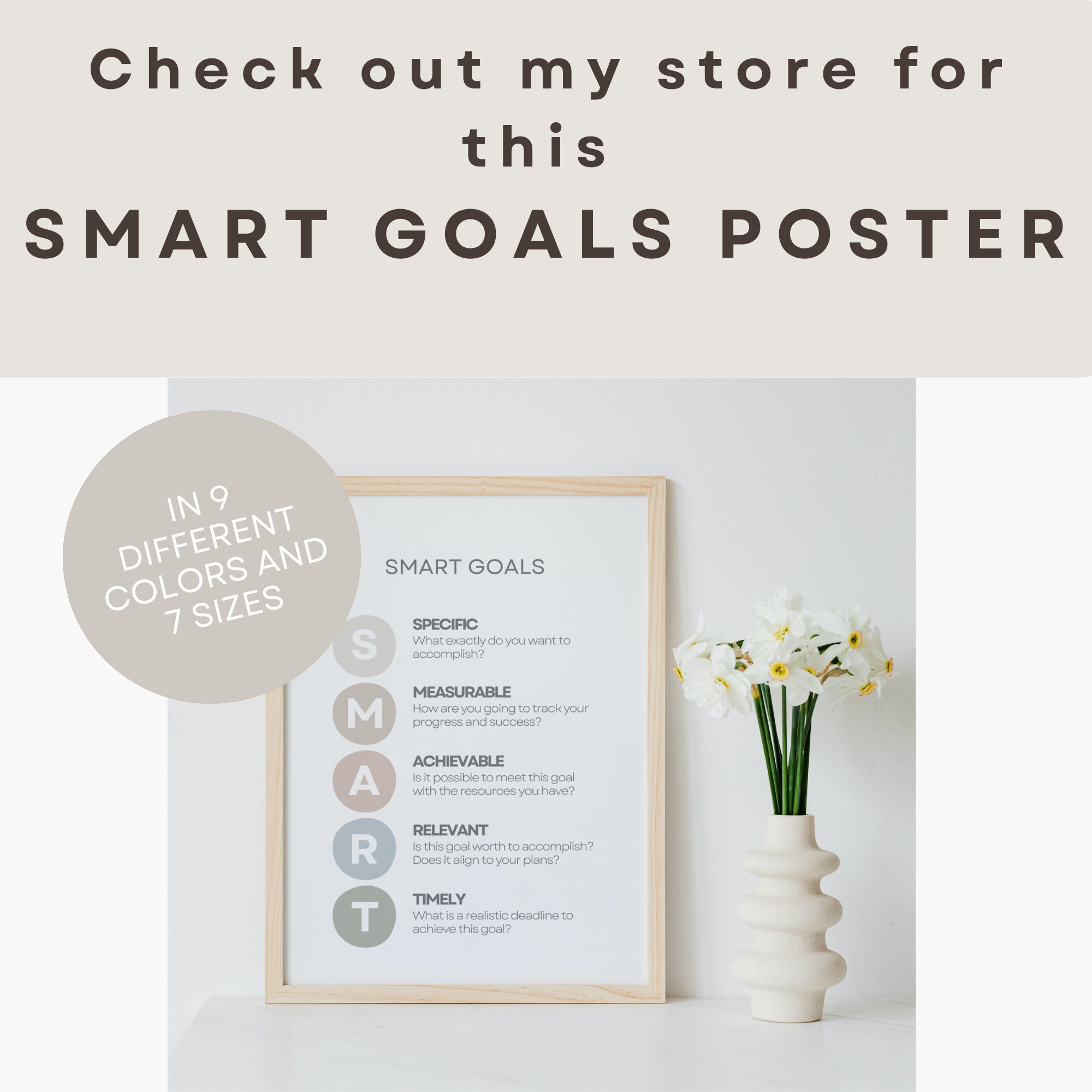 Smart Goals Worksheets Life Coaching Print Coaching Resources Smart ...