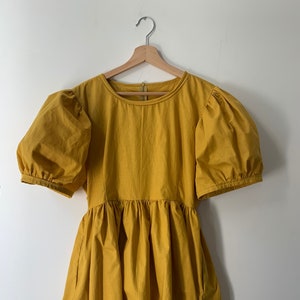 Lazy oaf yellow pinafore dress sale