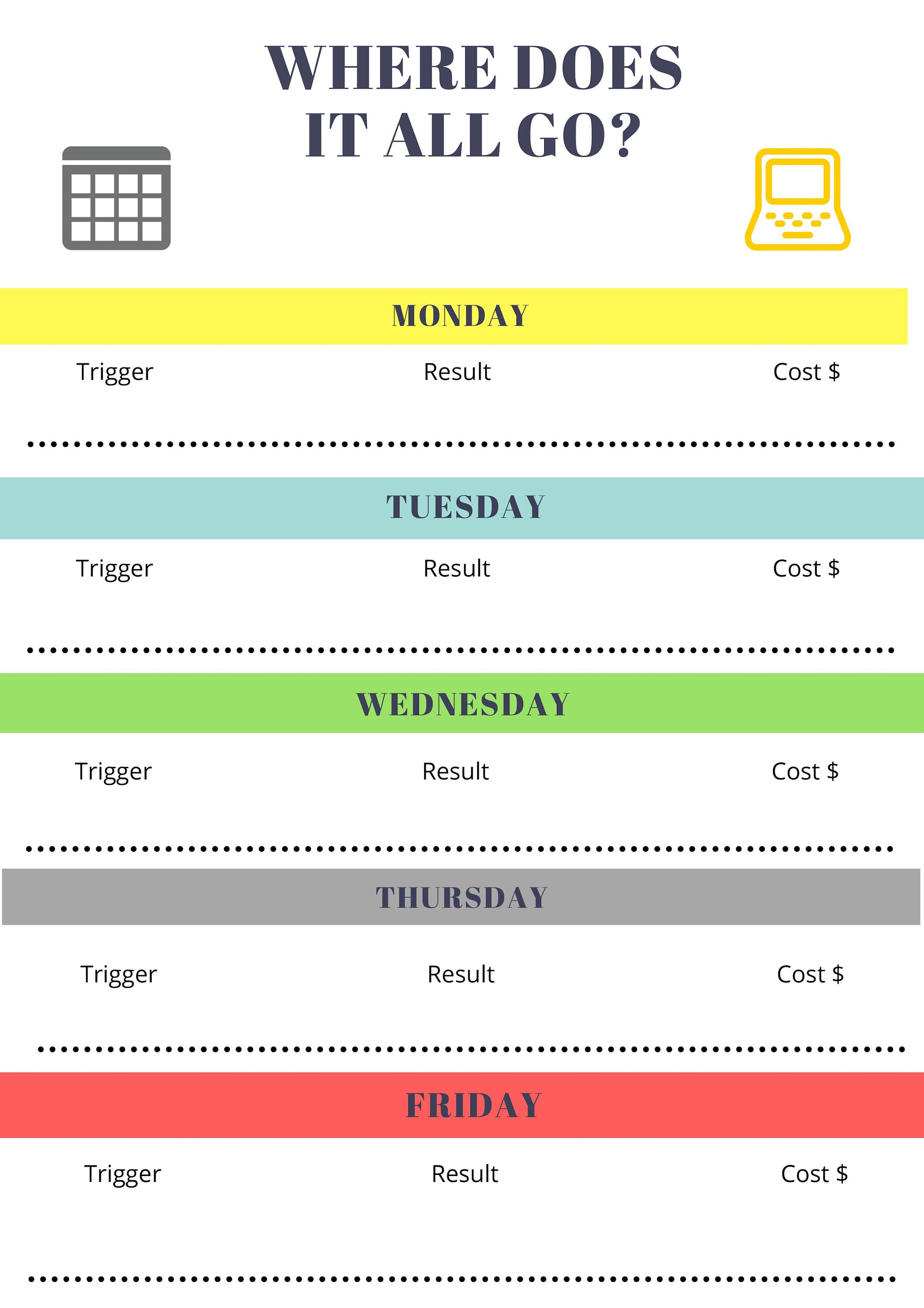 Flexible Budget Excel Template Etsy flexible-budget-excel-template-etsy