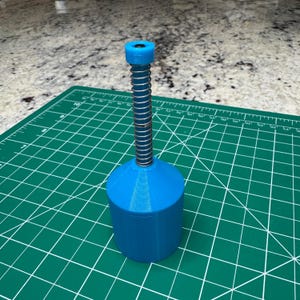 Fjäderbelastad RUND Cake Pop Form/Plunger