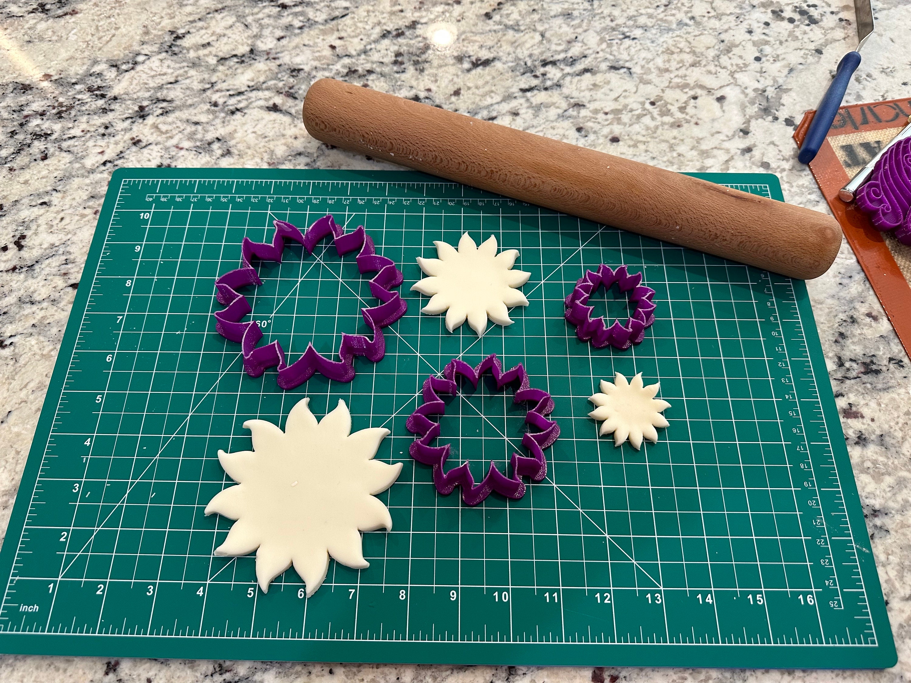 Sun Cookie Cutter Set Etsy