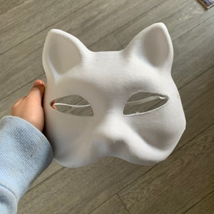 Cat mask commission <3 #therian #catmask in 2023