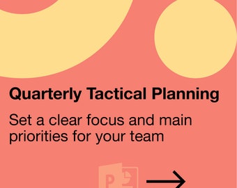 Tactical Plan For Quarterly Marketing Planning Template - Your Strategic Blueprint for Achieving Marketing Objectives