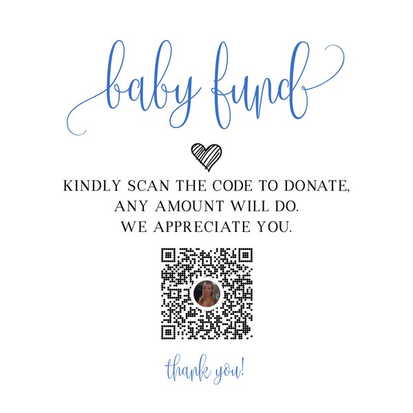 Baby Fund Sign