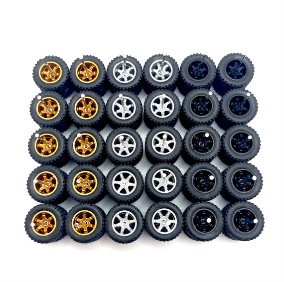 Te37 OFF-ROAD Mix (15 Pack Set) 14mm 1/64 Scale W/ Rubber Tires