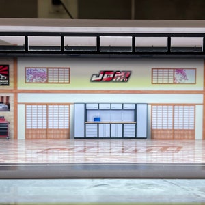 JDM Theme LED Display Diorama