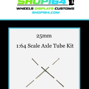 25mm Axle Tube Kits (10 Sets)