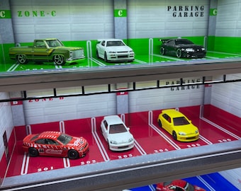 Stackable Parking Garage ALL 5 LEVELS Theme LED Display