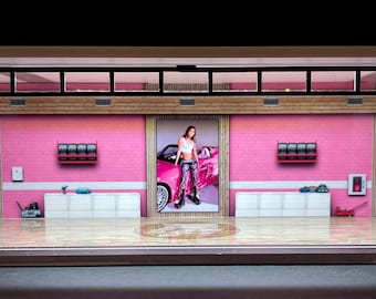 Diorama con display a LED a tema Fast & Furious Suki