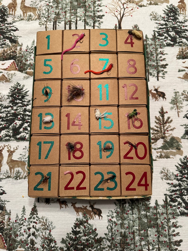 Fly Fishing Advent Calendar Etsy