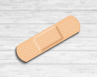 Band Aid Sticker | Bandage Sticker | Band-aid Sticker | Car Decal | Laptop Sticker