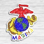 Marine Stickers