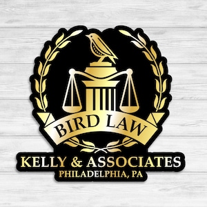 Bird Law Attorney Vinyl Sticker | It&#39;s Always Sunny Sticker