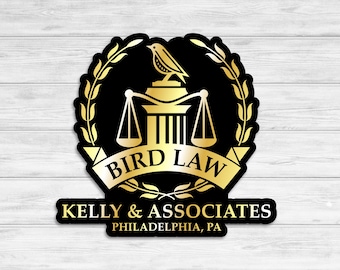 Bird Law Attorney Vinyl Sticker | It&#39;s Always Sunny Sticker