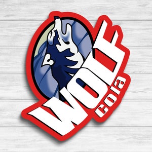 Wolf Cola Vinyl Sticker | It's Always Sunny In Philadelphia Sticker