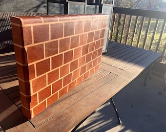 Brick Wall cutting board