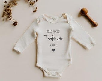 Babybody „Willst du meine Taufpatin werden?"