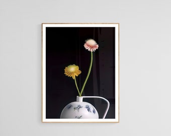 Limited Edition FLOWER VASE Wall Art - Beautiful POSTER Set For Home Wall Decor