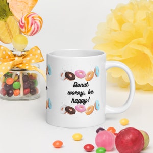 Cermaic mug, Funny phrase mug for him/ her. Mug to brighten your day zdjęcie 5