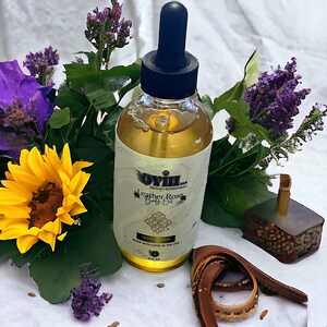 Leather Rose Perfume Oil: Sensual Floral & Leather Scent for Hydrated Skin | Oyin Beauty Essentials