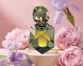 Perfume de feromonas Eve’s Enchantment, frasco de cristal de lujo, aroma floral de vainilla suave, aceite de feromonas para ella, regalo romántico