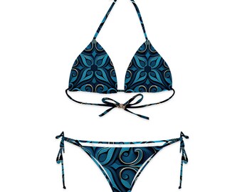 Blue Ocean Klassisches Bikini-Set