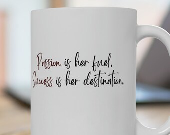 Gift For Small Business Owner Wife, Stocking Stuffer, 15oz Coffee Cup, Lady Boss Novelty Gift, Female Business Owned Gift, 15oz Coffee Cup