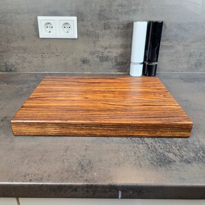 Exotic elegance: Our cutting boards made of zebrano wood set new standards in your kitchen image 5