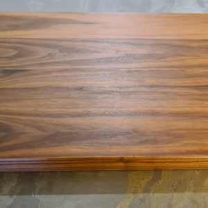 Walnut cutting board / kitchen board made of solid American walnut Handcrafted Elegance for your kitchen Personalizable image 2