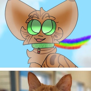 Pet portraits anime