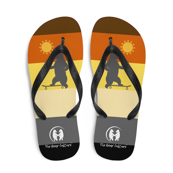 Flip-Flops Gay Skater Bear - Gay Bear Flip-Flops von The Bear Kultur