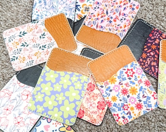 Cute Designs for Phone Wallet, Phone Card Holder, Phone Stick On Wallet, Credit Card Holder, Credit Card Holder, Adhesive Phone Card Holder