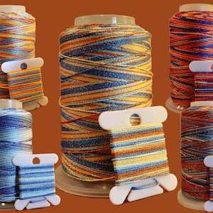 Gradient Macrame Braided Cord: 6-Strand Embroidery Floss for DIY Bracelets