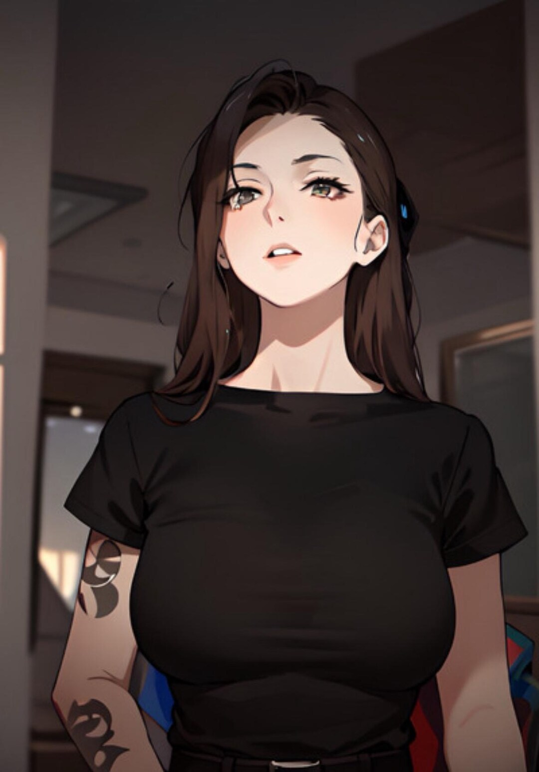Big Boobs Anime Girl Photo Print - Etsy