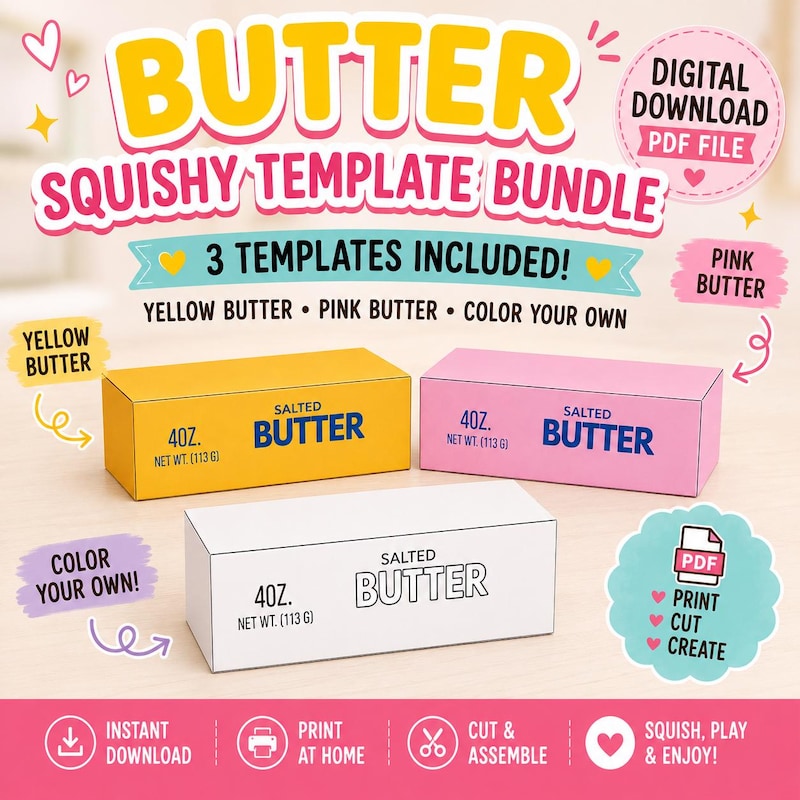 Butter Squishy Template Etsy butter-squishy-template-etsy