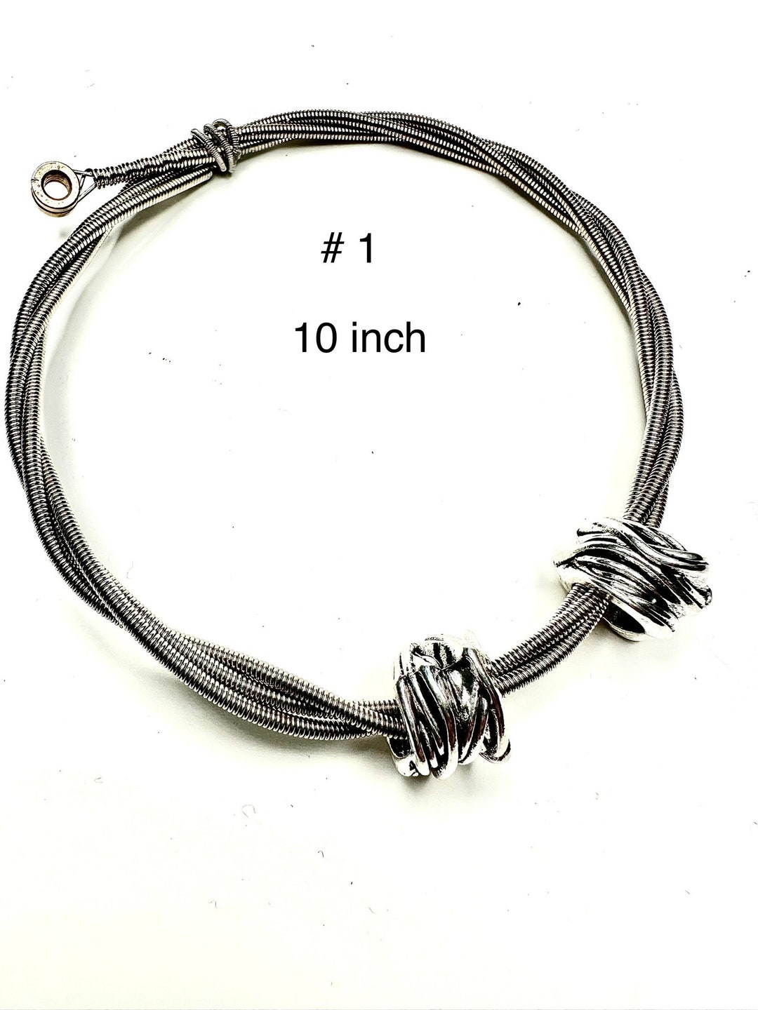 Guitar String Jewelry Unisex Bracelets Made With Steel Guitar Strings