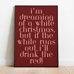 christmas wall art | merry christmas print | christmas printable | christmas poster | typography christmas | printable wall art