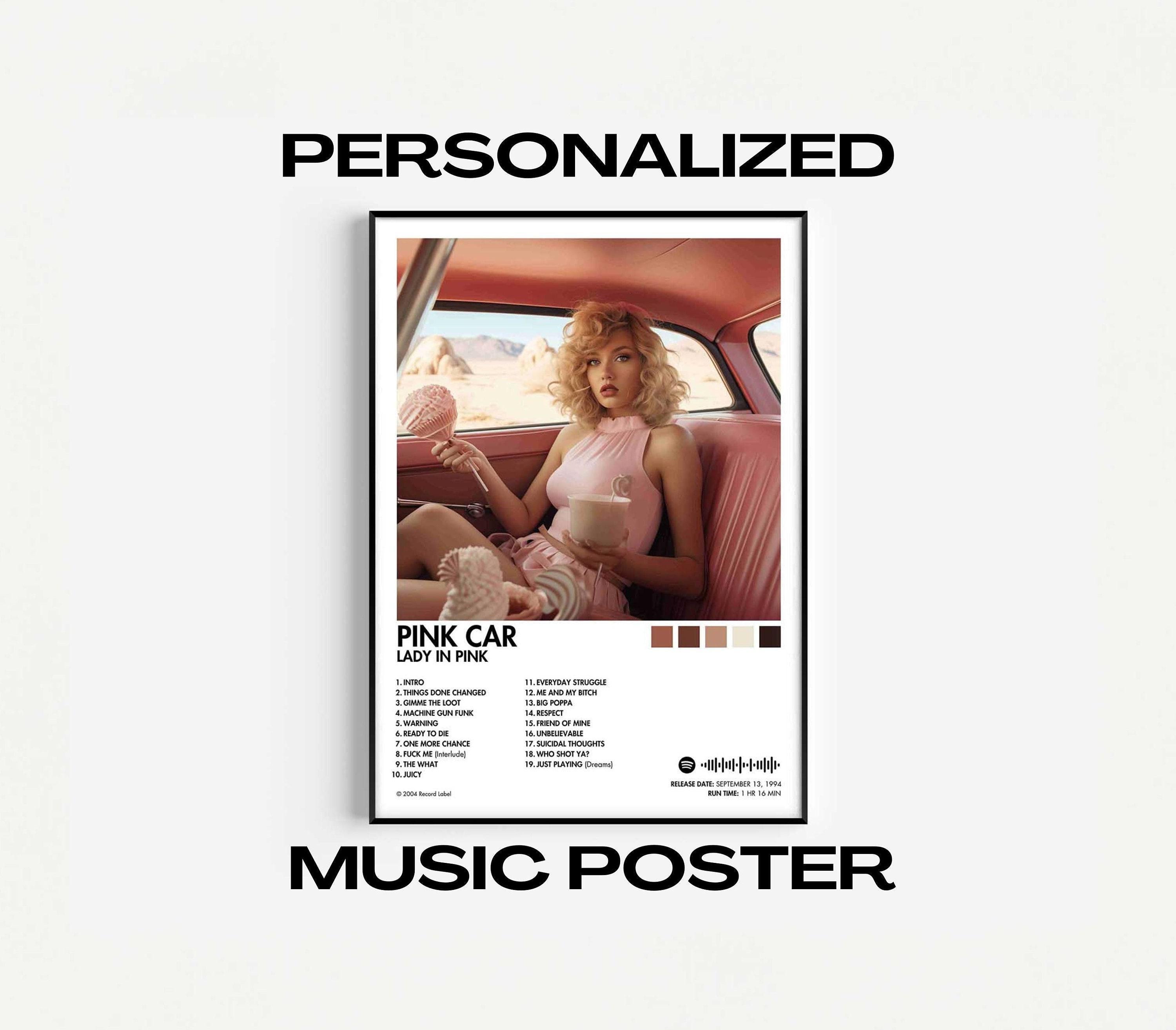 Personalized Album Cover Poster - Custom Digital Music Poster - Album Poster - Personalized Album Print, Album Art, Digital Product