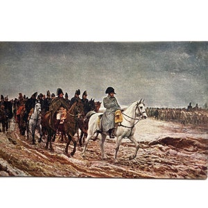 Ancienne carte postale Jean-Louis E Meissonier 1815-1891 - Campagne France - Neuf