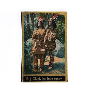Native american indian postcard - Etsy 日本