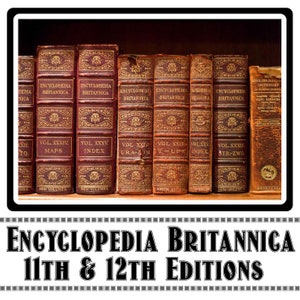 Enciclopedia Británica completa, 32 volúmenes, ediciones 11.ª y 12.ª, descarga digital en formato PDF.