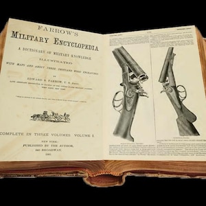 Farrow&#39;s Military History Encyclopedia Encyclopedia 3 Volumes PDFS digital download
