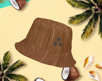 Coconut Hat | Coconut Bucket Hat