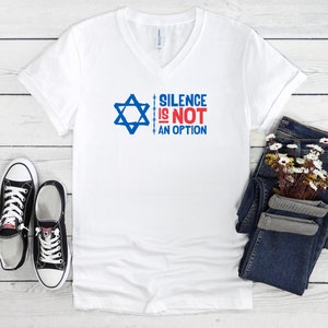 Stand Against Antisemitism Shirt: Soft Jersey Tee
