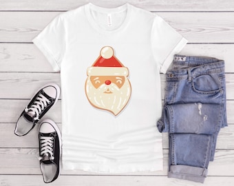 Gingerbread Santa Christmas T-Shirt