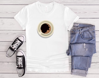 Coffee T-Shirt: Soft Cotton Tee for Coffee Lovers
