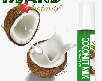 Coconut Milk Perfume Oil: Creamy Coconut Vanilla Unisex Fragrance