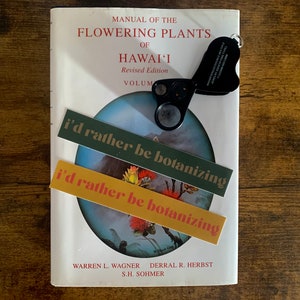 I’d Rather Be Botanizing Sticker