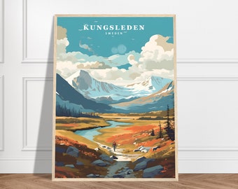 Kungsleden (王の道) - ケブネカイセ | スウェーデン - 3 枚セット